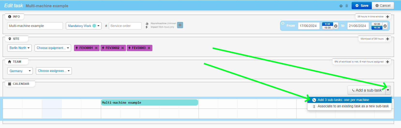 How to split work in equal-length sub-tasks